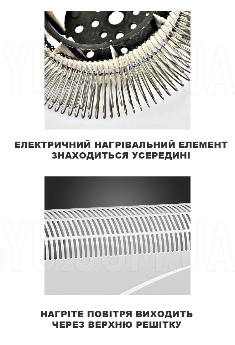 Обігрівач електричний конвекційний RAF 1176 750-2000Вт Обігрівач електричний конвекційний RAF 1176 750-2000Вт